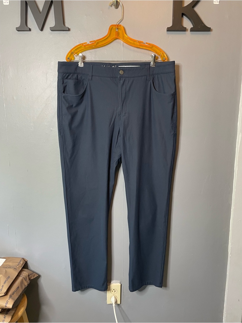 Johnnie-O Marin Prep-Formance Navy blue Men's Pants size 38x30‎